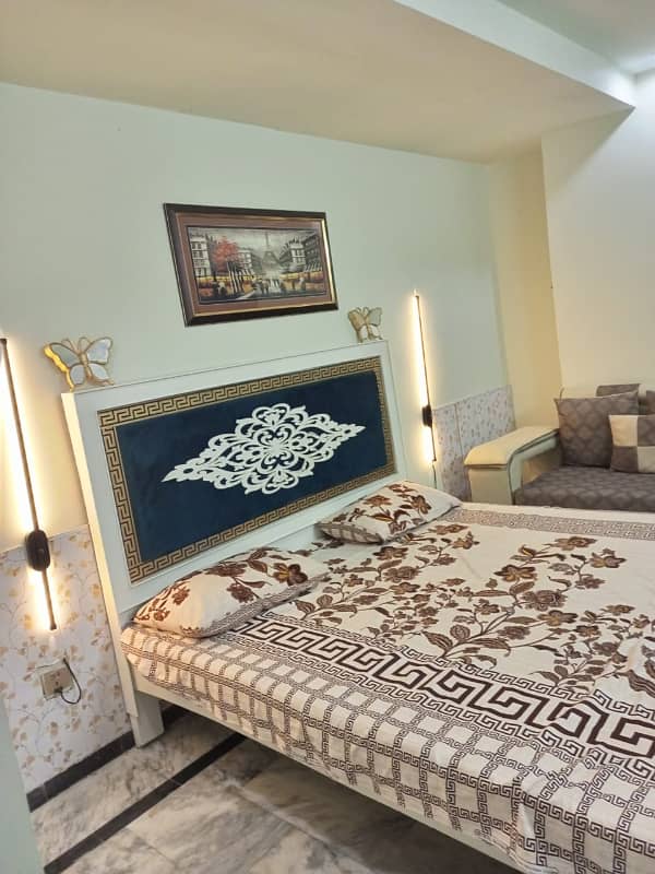 Furnished one bed appartment for rent in bahria town phase 1 1