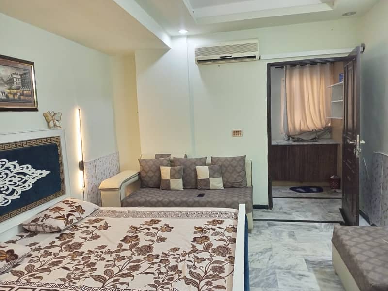 Furnished one bed appartment for rent in bahria town phase 1 6