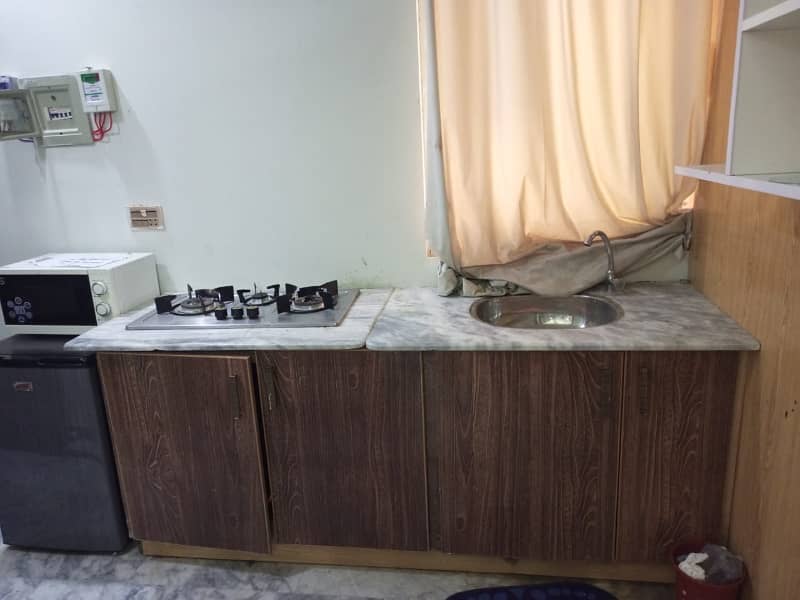 Furnished one bed appartment for rent in bahria town phase 1 9