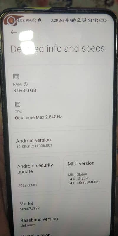 Mi 10t 8gb 128 gb 4