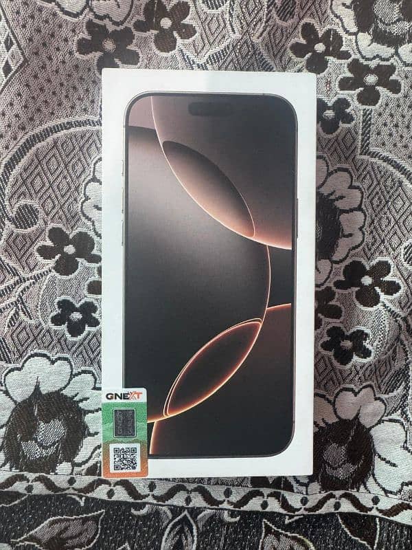 iPhone 16pro max256 GB pta approved 1