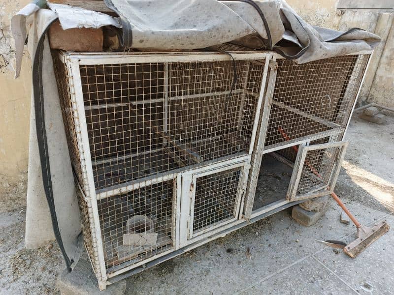 Two portions heavy strong Iron Cage 1