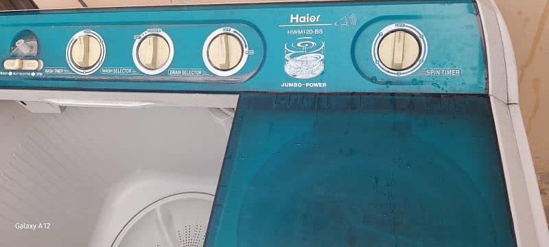 jambo size new condition washer& dryer ok 1