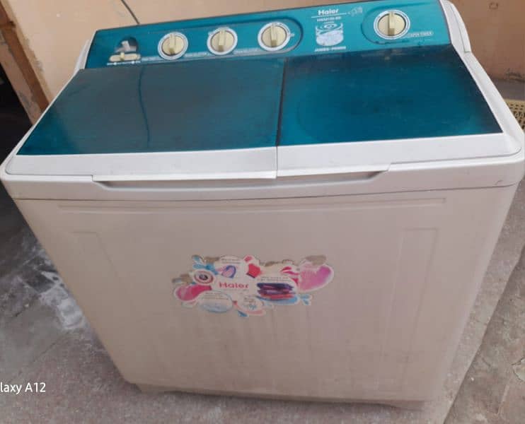 jambo size new condition washer& dryer ok 3