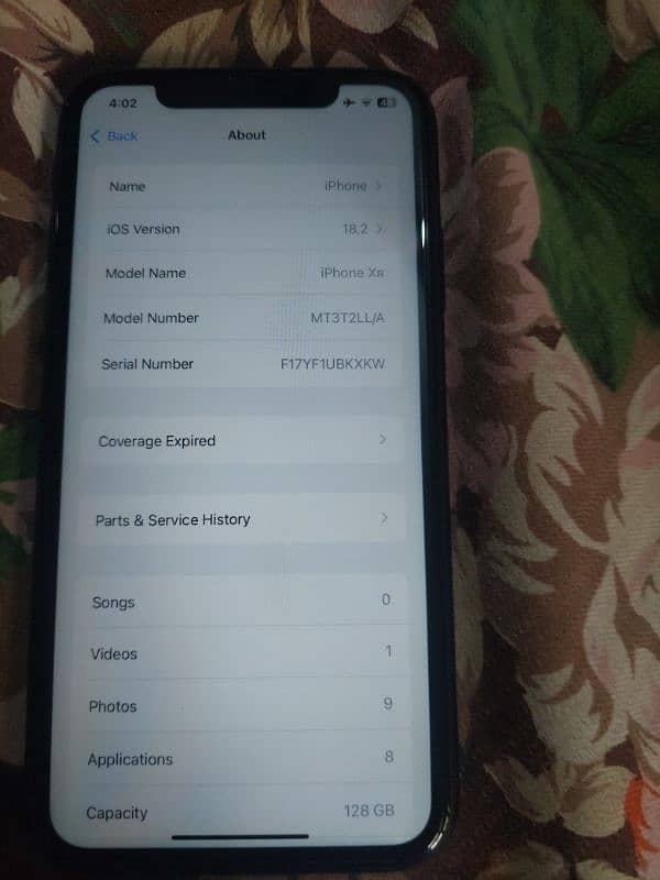 Iphone XR 128gb non pta JV 8