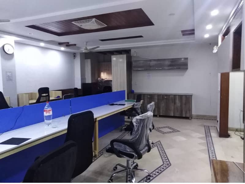 Area 2000 Square Commercial Corporate Office Available For Rent In maulana shaukat ali road faisal town lahore 2