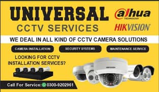 all type of CCTV Services