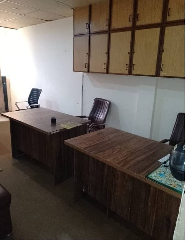 Fully Furnished Area 230 Square Feet Office Available For Rent Real Pictures in Main Boulevard Road Gulberg 3 Lahore 3