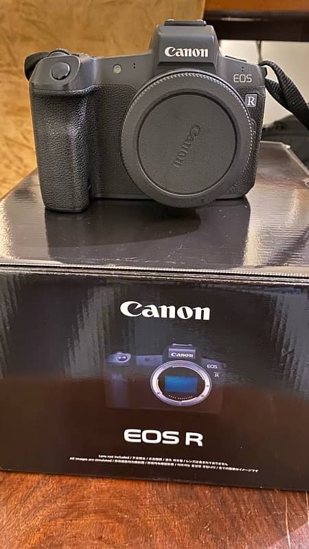 canon R camera body only 8