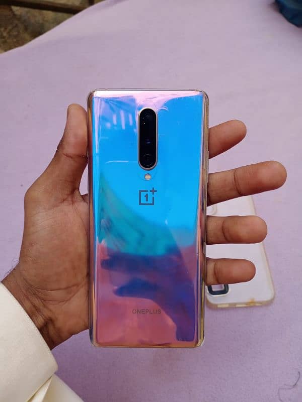 oneplus 8 ora glow colour 12+12 Ram 256 storage 1