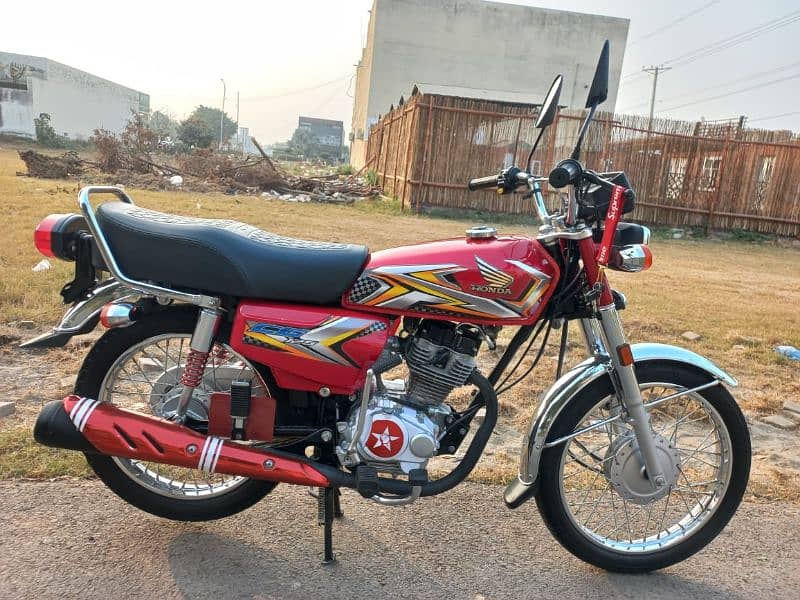 HONDA CG125 MODEL 2024/25 KM 3600 TOTAL GENUINE BIKE APL 4 KEY 2 0