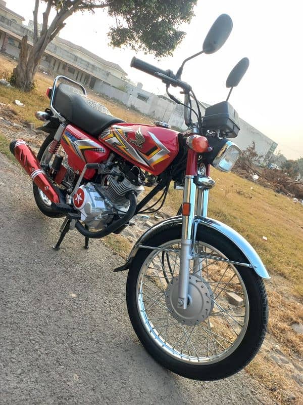 HONDA CG125 MODEL 2024/25 KM 3600 TOTAL GENUINE BIKE APL 4 KEY 2 9