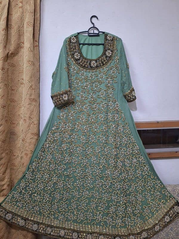 Original Shiffon Green Maxi 3