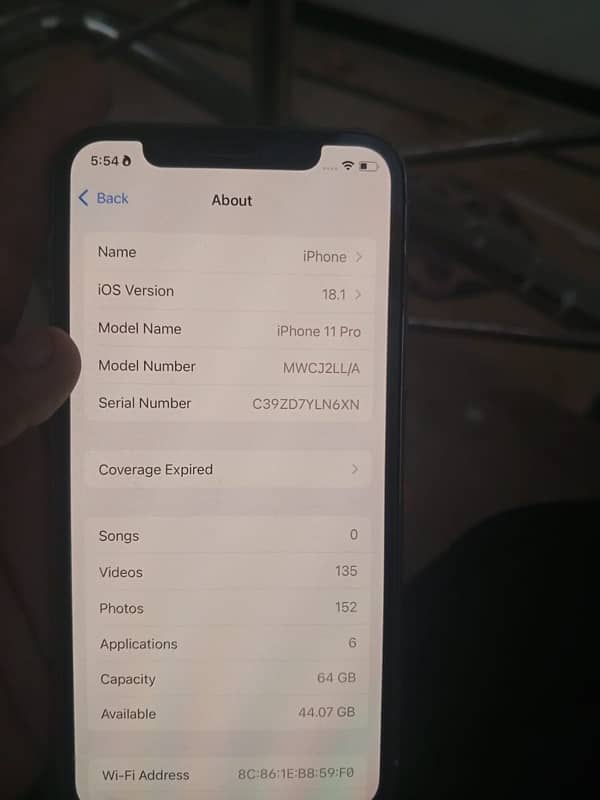 iphone 11pro 64gb fu unlock 8