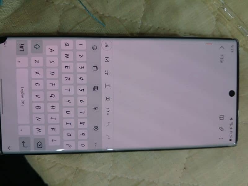 Samsung note 10 plus 0