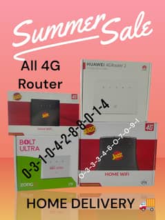 Huawei ZONG JAZZ 4G Router All Network Sim Support.