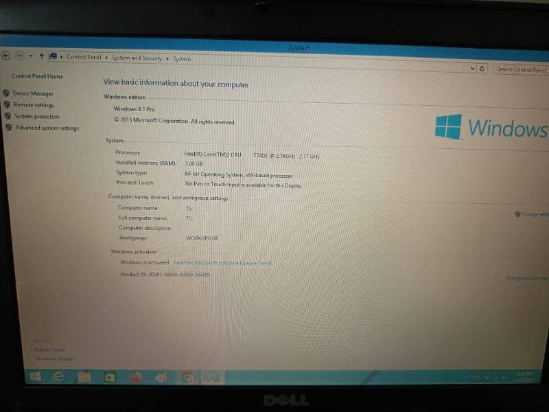 Dell Latitude D630 3GB Ram or 150 Hard 6