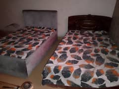 2 single bed