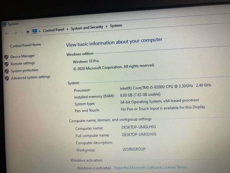 Dell Latitude core i5 6 generation 8/64 256 ssd lgi hui he 4