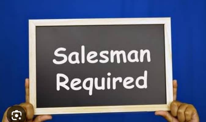 URGENT REQUIRED SALESMAN AND ACCOUNTANT 1