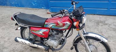 Honda 125 2022 Red colour