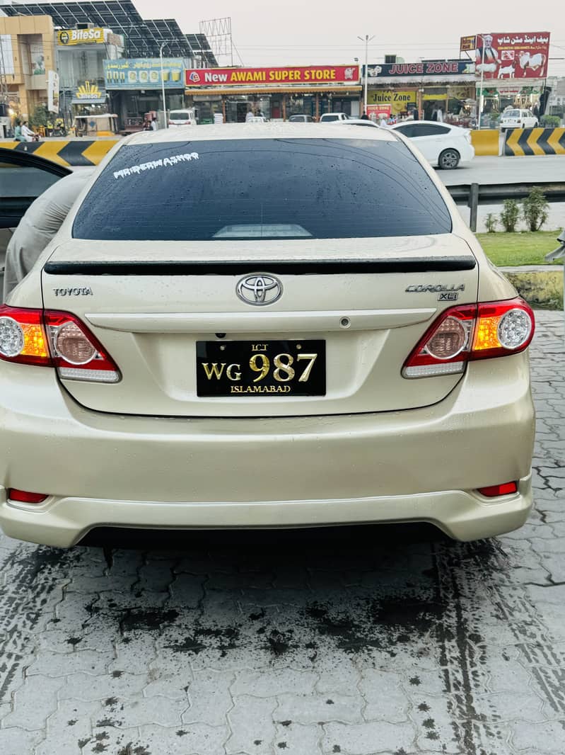 Toyota Corolla XLI 2012 2