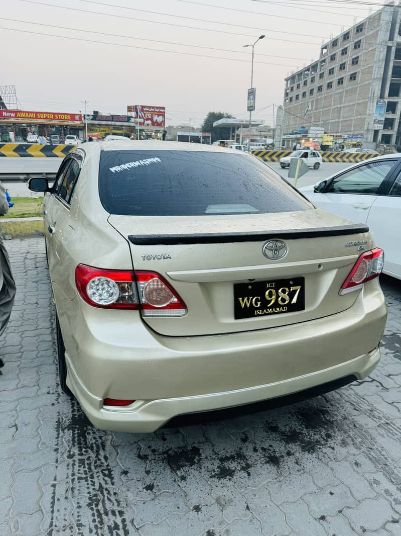 Toyota Corolla XLI 2012 3