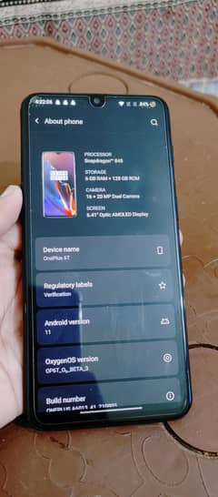 One Plus 6T urgent sale