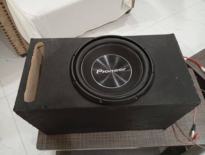 Pioneer Woofer with Amplifier. 1