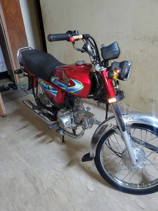 HONDA CD70 Applied for 2024 5