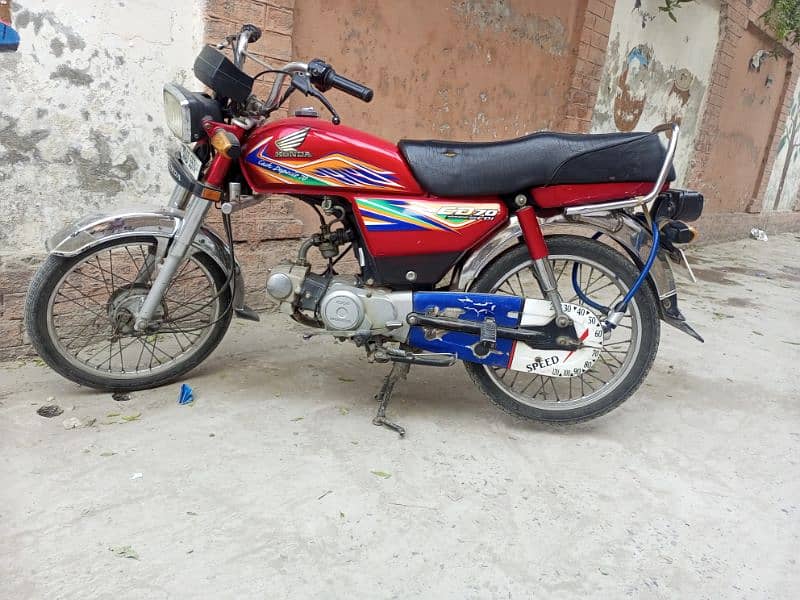 Honda CD 70 2020 (Urgent sale) 3