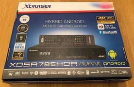 Xcruiser 785 HDR 4K UHD Android Satellite Receiver - Dish Receiver