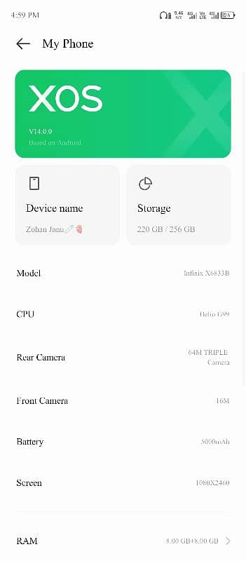 infinix Note 30 mobile 7