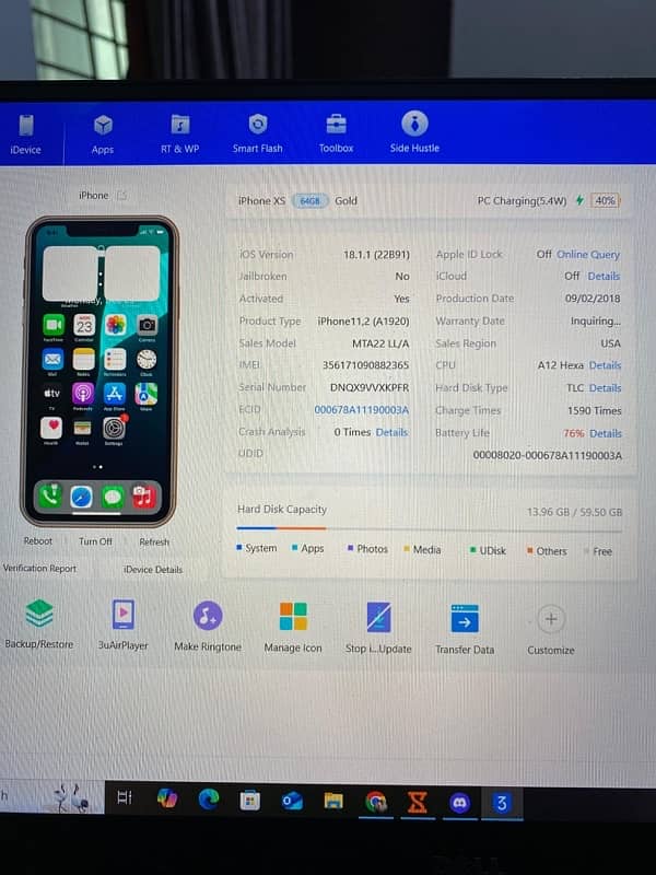 Iphone XS (Factory Unlock) 7