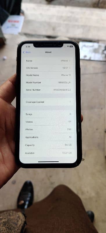 IPHONE 11 64GB JV 10BY10 CONDITION URGENT SALE OFFER 1