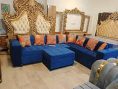 L shaped sofa set/Sofa set/Corner sofa set/6 seater l shape sofa