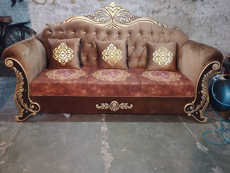 L shaped sofa set/Sofa set/Corner sofa set/6 seater l shape sofa 5