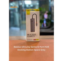  Baseus UltraJoy Series 6-Port HUB Docking Station  | Space Grey