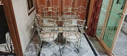 dining table with chairs