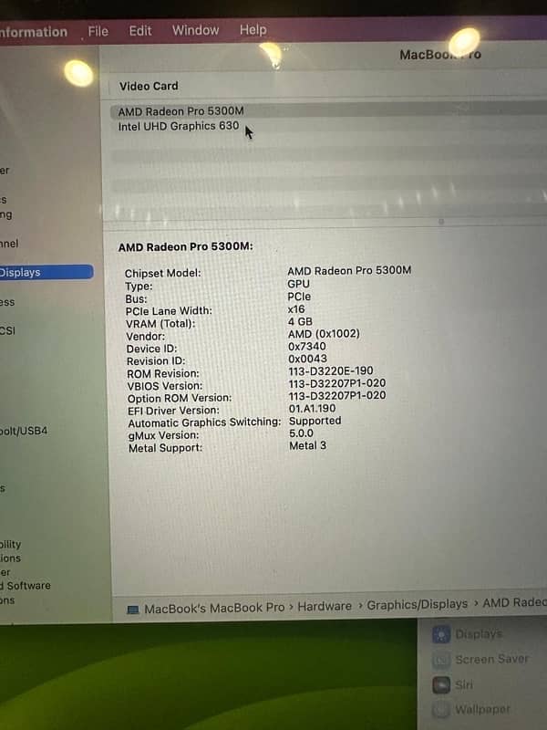 Macbook pro 2019.16”/core i7/Macbook for sale 3