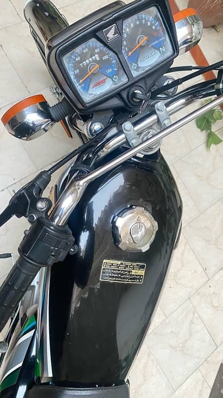 Honda Cg 125 2023 All Punjab number 7