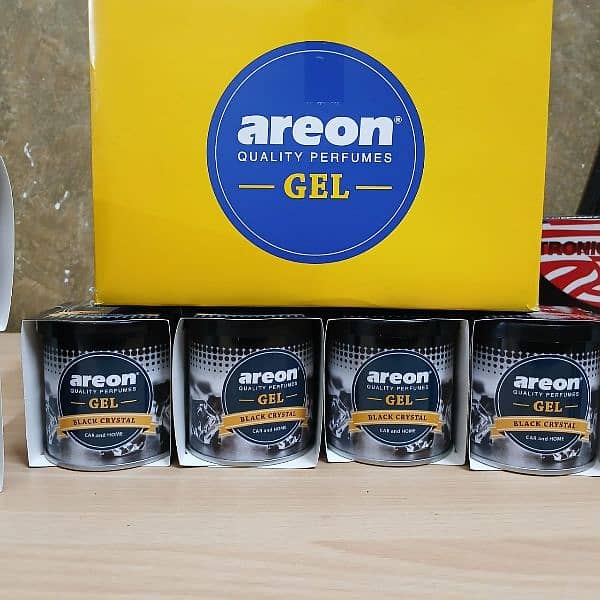 Areon gel Perfume imported black crystal All flavours available. 1