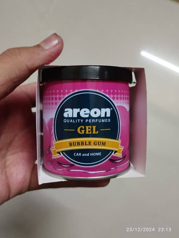 Areon gel Perfume imported black crystal All flavours available. 3