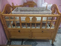 baby wooden coat bed