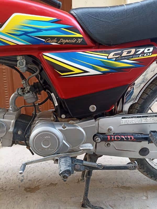 Honda CD 70 2021 model for sale All punjab Registered 3