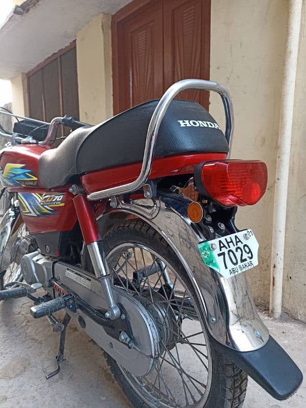 Honda CD 70 2021 model for sale All punjab Registered 4