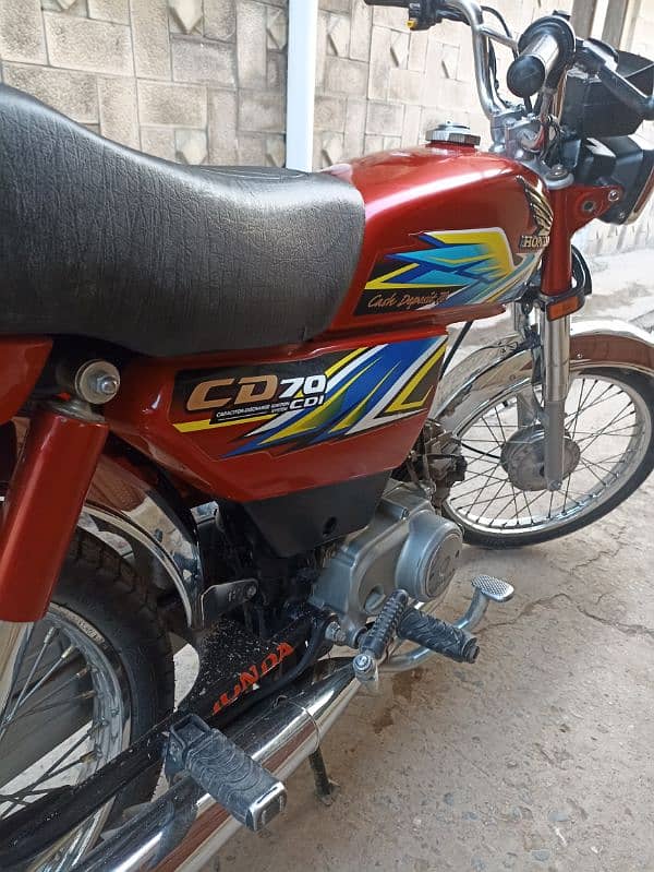 Honda CD 70 2021 model for sale All punjab Registered 9