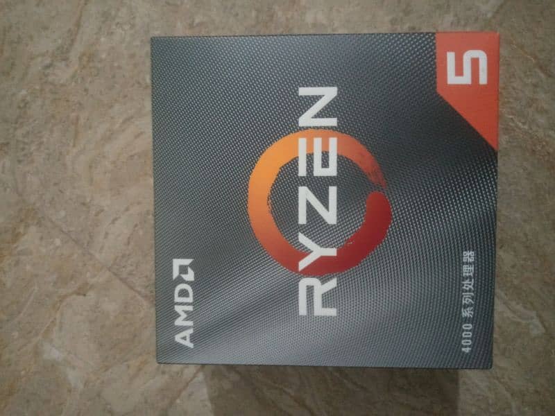 AMD ryzen 5 4500 (6 core 12 threads) processor 1