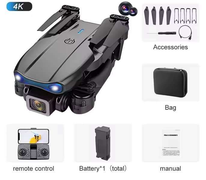 E99 K3 Dual Camera Remote Control Drone 2