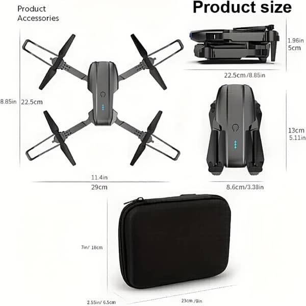 E99 K3 Dual Camera Remote Control Drone 3